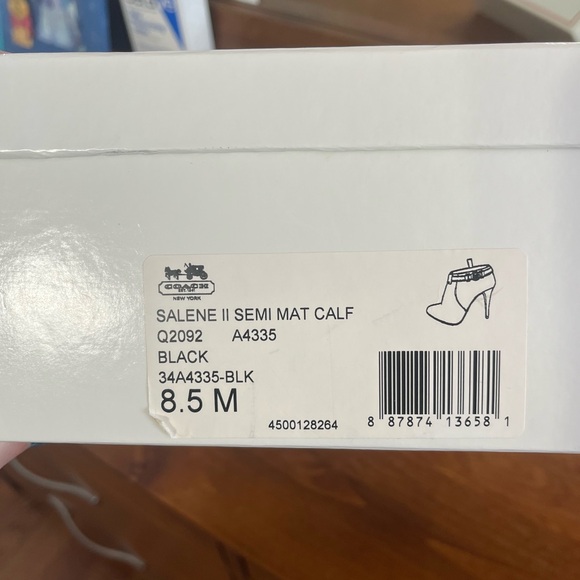 Coach Black Booties - Picture 2 of 6